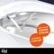 EISL Bidet Douche WC-zitting Opzetstuk - Soft Close - Afklikbaar, wit
