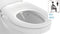 EISL Bidet Douche WC-zitting Opzetstuk - Soft Close - Afklikbaar, wit