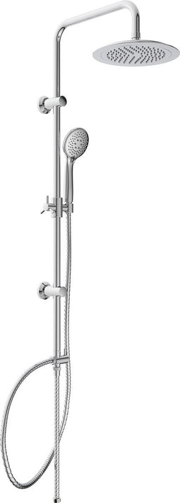 EISL Hoofddouche set, "Schroeven of Plakken",chroom