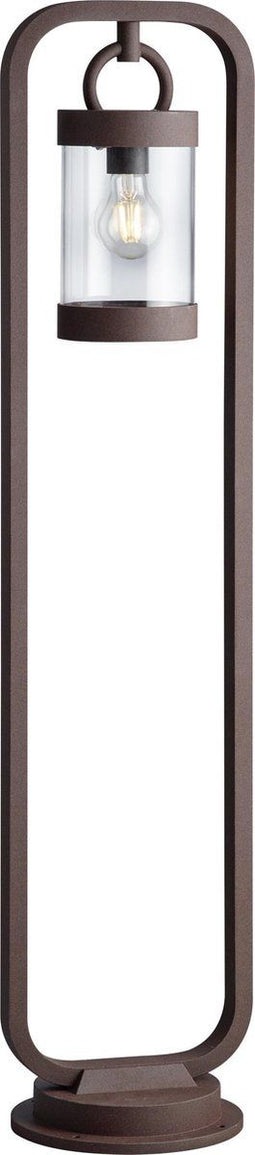 TRIO SAMBESI - Paalverlichting - Schemeringsensor - Roestkleur - IP44 (1 stuk)