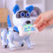 Gear2Play Robo Luna - Interactieve robothond - LED ogen - Dansen en stunts uitvoeren - Wit/roze