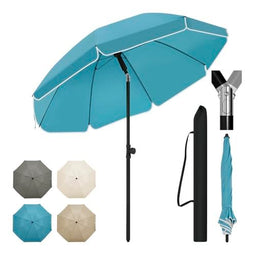 Woltu Tuinparasol met Kantelfunctie en Verstelbare Hoogte - Anti-UV - Inclusief Opbergtas