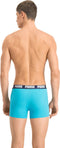 Puma Basic Boxer heren (2-pack) - aqua en blauw