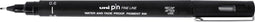 FINELINER UNI-BALL PIN 0.6MM ZWART