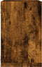 vidaXL - Muur - Cube - Planken - 2 - st - Smokey - Eiken - 26x15x26 - cm - Geengineerd - Hout