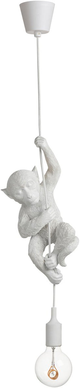 J-Line lamp Hangend - polyresin - wit