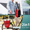 RADGEIST - Fietstas Bagagedragertas - 28 L - Waterdicht met Laptopvak - Rood
