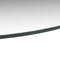 vidaXL - Spiegel - rond - frameloos - 80 - cm - glas