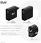 Club 3D - Travel Charger - 140 Watt GaN technologie USB Type-C Power Delivery (PD) 3.1 - Zwart