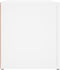 vidaXL - Tv-meubel - 100x31,5x35 - cm - bewerkt - hout - wit