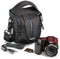 Cullmann Sydney Pro Action 150 - Toploader cameratas - Waterafstotend - Zwart