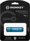Kingston IronKey Vault Privacy 50 - Beveiligde USB-stick 16GB - AES 256 bits versleuteling - Blauw