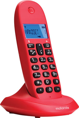 Motorola C1001 - DECT-telefoon - Oplaadbaar - Handsfree functie
