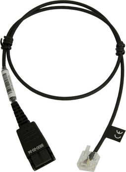 Jabra 8800-00-94 - Telefoon kabel QD naar RJ 45 recht 0,5 meter - voor Siemens Open Stage