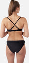 Barts Solid Wire - Dames Bikinitopje - Voorgevormde cups met verstelbare schouderbandjes - black