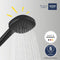 GROHE Vitalio Comfort 110 - Doucheset - 2 straalsoorten - Matte Black