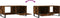 vidaXL - Salontafel - 90x50x40 - cm - bewerkt - hout - gerookt - eikenkleurig
