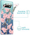 iMoshion Hoesje Geschikt voor Samsung Galaxy S10 Hoesje Siliconen - iMoshion Design hoesje - Roze / Transparant / Cherry Blossom