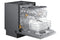 SAMSUNG DW60BG750USLET - Onderbouw vaatwasser - 14 couverts - 42 dB - Zilver/RVS look