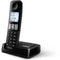 Philips D2551 - DECT-telefoon - Handsfree bellen met nummerherkenning - Zwart