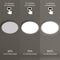 Nolt Plafondlamp Dimbaar - Badkamerverlichting - 24W - ⌀ 30cm - Wit