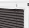 vidaXL - Plissé - rolgordijn - 65x200 - cm - stofbreedte - 64,4 - cm - polyester - zwart