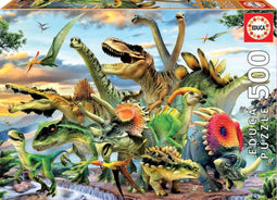 Educa Puzzle. Dinosaurs 500 Teile