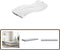 vidaXL - Pocketveringmatras - middelhard - 90x220 - cm