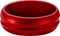 Mission Aluminium F-Lock Ring - Zwart