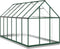 vidaXL - Tuinkas - met - basisframe - 334x169x202 - cm - aluminium - groen