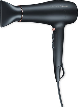 Beurer HC 50 Föhn – Haardroger – Triple ionisch – Krachtig 2200 Watt – 2 Opzetstukken - Diffuser – 3 Warmtestanden – Koude lucht – 2 Blaasstanden – Soft touch - 3 Jaar garantie