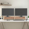 vidaXL - Monitorstandaard - 50x24x16 - cm - massief - grenenhout - zwart