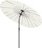 vidaXL - Parasol - met - aluminium - paal - 270 - cm - zandwit