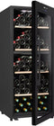 Climadiff CLD115B1 - Wijnkoelkast - 110 flessen - Zwart