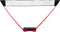 Donnay Badmintonset - 2 Personen - Badmintonrackets - Shuttles - Badminton Net - Incl. Reiskoffer - Zwart/Rood