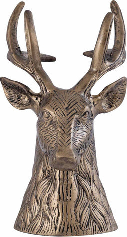 PTMD Deco Object Mirren - 17x12x22 cm - Aluminium - Messing