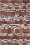 HEREKLI - Patchwork vloerkleed - Lichtbruin - 160 x 230 cm - Koeienhuid