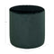 Ejby Pouf - Round Pouf In Dark Green Velvet Hn1206