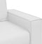 vidaXL - Loveseat - Sofa - in - Wit - - - 140 - cm - Kunstleer