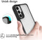 imoshion Hoesje Geschikt voor Samsung Galaxy A14 (4G) / A14 (5G) Hoesje - imoshion Rugged Hybrid Case - Zwart / Transparant