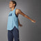 adidas 3 Bar Logo - Tank Sporttop Dames - Lichtgewicht en zacht - Blauw (XS)