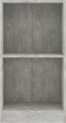 vidaXL Boekenkast 40x24x75 cm spaanplaat betongrijs