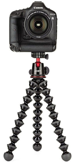 Joby GorillaPod 5K Kit - Flexibel statief met BallHead 5K - Draaggewicht 5kg - Zwart/Rood