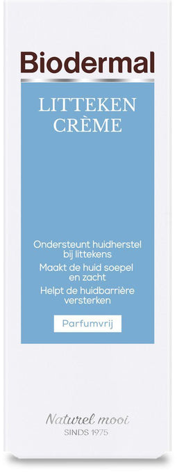 Biodermal Littekencrème - Litteken crème - Vermindert zichtbaarheid van littekens - 75ml
