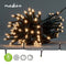 Nedis Kerstverlichting - Koord - 96 LED's - Warm Wit - 7,20 m - Binnen & Buiten - Batterij Gevoed