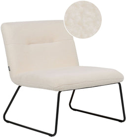 Fauteuil COTULLA Bouclé Wit