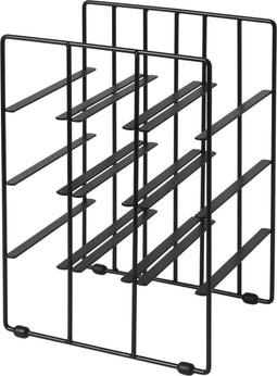 Blomus Wijnrek PILARE - zwart -voor 9 flessen