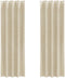vidaXL - Blackout - Gordijnen - met - Oogjes - 2 - stuks - Crème - Velours