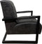 Livingfurn - Fauteuil Bart Jackson 101 - Stof / Gecoat Staal