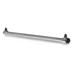 Inspire Fitness FT1SB - Rechte Stang met Dubbele Haken - Massief Staal - Zilver
